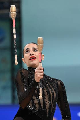 IPA85209994 - BAUTISTA Alba (ESP) during European Championships in Rhythmic gymnastics, Rhythmische Sportgymnastik, RSG Gymnastics in Varna, Bulgaria, May 31 2026  Copyright: xFilippoxTomasi IPAxSportx xx 85209994