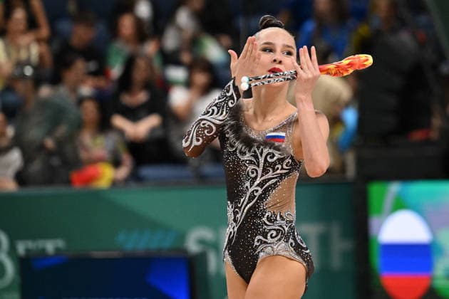 OTHER - Gymnastics - European Championships in Rhythmic gymnastics, Rhythmische Sportgymnastik, RSG Photo by IPA ABACAPRESS.COM85209979 - BORISOVA Mariia (RUS) during European Championships in Rhythmic Gymnastics, Gymnastics in Varna, Bulgaria, May 31 2026 Varna Bulgaria  Copyright: xIPAxSport ABACAx