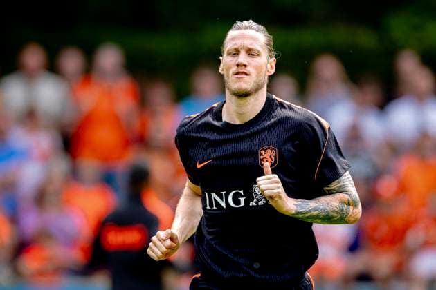 ZEIST - Netherlands player Wout Weghorst during Dutch national team, Nationalteam training at the KNVB Campus on May 31, 2026 in Zeist, the Netherlands. (Photo by DeFodi Images) -