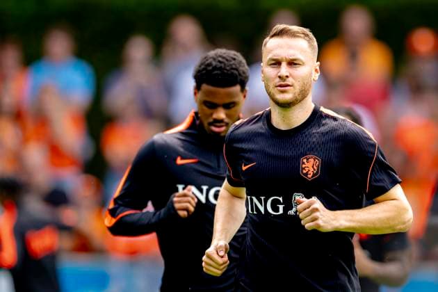ZEIST - Netherlands player Teun Koopmeiners during Dutch national team, Nationalteam training at the KNVB Campus on May 31, 2026 in Zeist, the Netherlands. (Photo by DeFodi Images) -