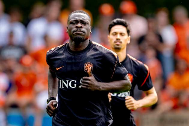 ZEIST - Netherlands player Brian Brobbey during Dutch national team, Nationalteam training at the KNVB Campus on May 31, 2026 in Zeist, the Netherlands. (Photo by DeFodi Images) -