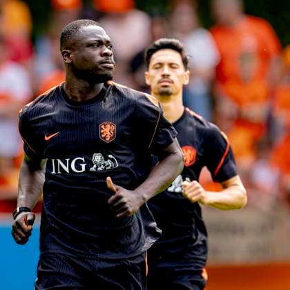 ZEIST - Netherlands player Brian Brobbey during Dutch national team, Nationalteam training at the KNVB Campus on May 31, 2026 in Zeist, the Netherlands. (Photo by DeFodi Images) -