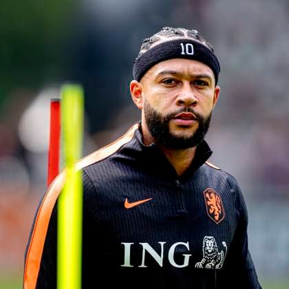 ZEIST - Netherlands player Memphis Depay during Dutch national team, Nationalteam training at the KNVB Campus on May 31, 2026 in Zeist, the Netherlands. (Photo by DeFodi Images) -