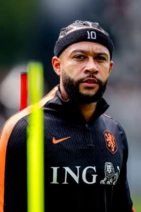 ZEIST - Netherlands player Memphis Depay during Dutch national team, Nationalteam training at the KNVB Campus on May 31, 2026 in Zeist, the Netherlands. (Photo by DeFodi Images) -