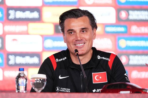 Turkish national team, Nationalteam head coach Vincenzo Montella speaks ahead of 2026 FIFA World Cup, WM, Weltmeisterschaft, Fussball ISTANBUL, TURKIYE - MAY 31: Turkish National Football Team head coach Vincenzo Montella speaks during a press conference, PK, Pressekonferenz at the Hasan Dogan National Teams Camp and Training Facilities, where the national team continues its preparations ahead of the 2026 FIFA World Cup in Istanbul, Turkiye on May 31, 2026. Hakan Akgun Anadolu Istanbul Turkey. Editorial use only. Please get in touch for any other usage.  Copyright: x2026xAnadoluxHakanxAkgunx