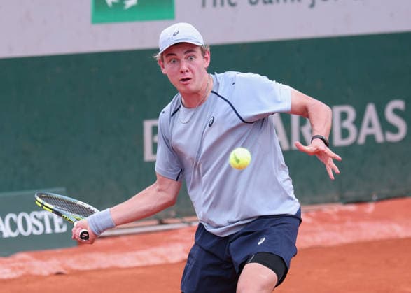 Vincent Jakob Reisach (GER), Jungen Einzel, Boys Singles Tennis - French Open 2026 - Roland Garros - Paris - - France - 31 May 2026. Copyright: xJuergenxHasenkopfx