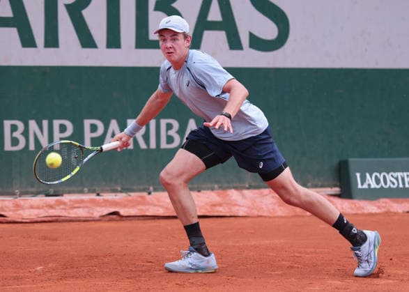 Vincent Jakob Reisach (GER), Jungen Einzel, Boys Singles Tennis - French Open 2026 - Roland Garros - Paris - - France - 31 May 2026. Copyright: xJuergenxHasenkopfx