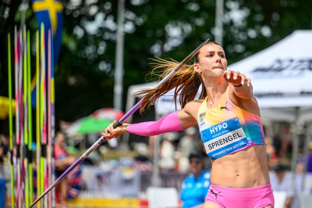 Sandrina SPRENGEL (GER; VfB Stuttgart 1893) AUT, Leichtathletik, Athletics, 51. Hypomeeting, 31.05.2026, AUT, Leichtathletik, Athletics, 51. Hypomeeting, 30105.2025 Goetzis Copyright: xEibnerxPressefoto JanxPapenfussx EP_JPS