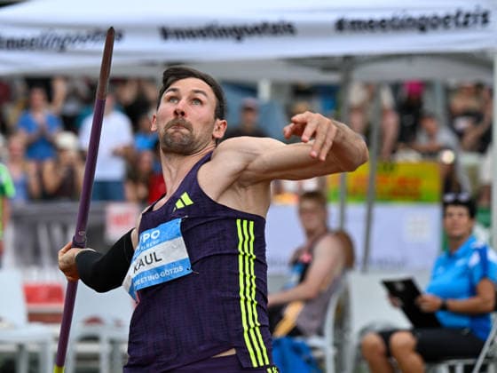 ATHLETICS - Hypomeeting Goetzis 2026 GOETZIS,AUSTRIA,31.MAY.26 - ATHLETICS - World Athletics Combined Events Tour, Hypomeeting, heptathlon, javelin throw. Image shows Niklas Kaul (GER).  GEPAxpictures xOliverxLerch