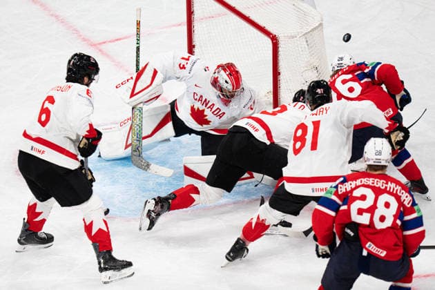 WINTER SPORTS - Ice hockey, Eishockey - IIHF World Championship, WM, Weltmeisterschaft - Bronze Medal - Canada vs. Norway Photo by IPA ABACAPRESS.COM85214588 - 73 GREAVES Jet during IIHF World Championship - Bronze Medal - Canada vs Norway, Ice Hockey in Zurich, Switzerland, May 31 2026 Zurigo Switzerland  Copyright: xIPAxSport ABACAx