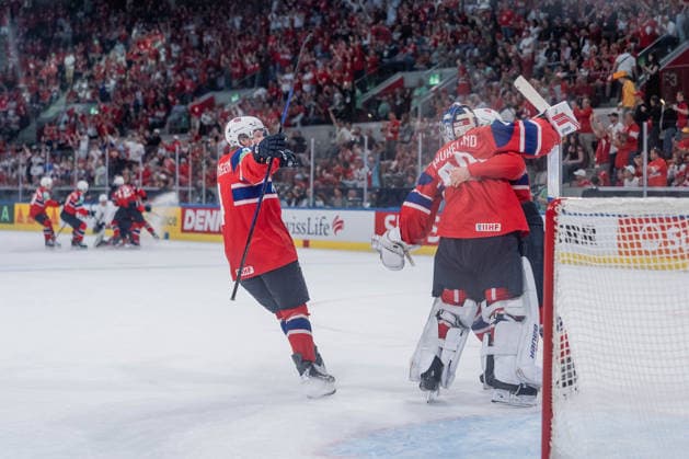 31 05 2026, Zurich, Swiss Life Arena, Ice hockey, Eishockey World Championships: Bornze Medal Game: Canada - Norway, Team Norwegen gewinnt die Bronze Medal an der Eishockey WM 2026 Zurich Swiss Life Arena Zurich Switzerland Copyright: xJustPictures.ch StefanxEmchx jp-de-StEm-DSC0115520260531