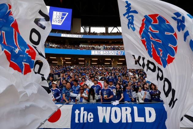 May 31, 2026, Tokyo, Japan: Japanese fans gather to cheer on their national team, Nationalteam during the Kirin Challenge Cup 2026, an International Friendly, Länderspiel, Nationalmannschaft match between Japan and Iceland at the National Stadium in Tokyo. Japan defeats Iceland 1-0 in its last friendly match before the FIFA World Cup, WM, Weltmeisterschaft, Fussball 2026. Tokyo Japan - ZUMAm191 20260531_aap_m191_020 Copyright: xRodrigoxReyesxMarinx