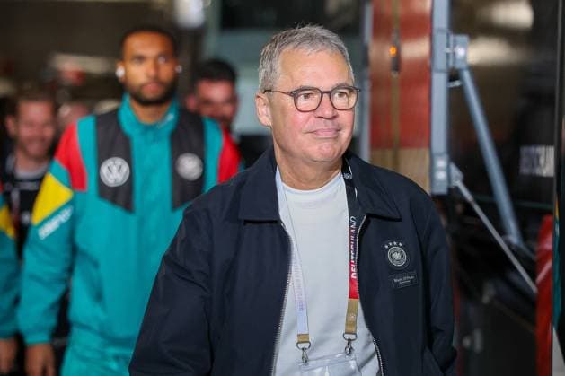 Andreas Rettig vom DFB, Deutschland vs. Finnland, Fussball, Maenner, UEFA, Freundschaftsspiel, Friendly Match, DFB, Saison 2025 2026, 31.05.2026 Mainz Rheinland-Pfalz Deutschland