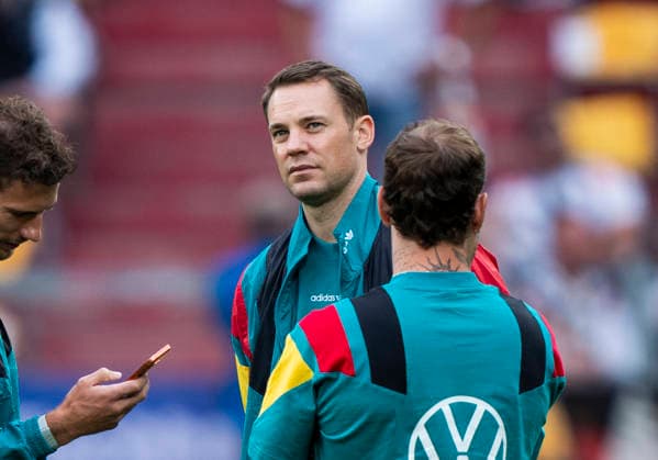 Manuel Neuer (Deutschland, 1) Deutschland - Finnland, Fussball, Länderspiel WM Testspiel, MEWA Arena Mainz, 31.05.2026 WICHTIGER HINWEIS: Gemäß den Vorgaben der DFL Deutsche Fußball Liga bzw. des DFB Deutscher Fußball-Bund ist es untersagt, in dem Stadion und oder vom Spiel angefertigte Fotoaufnahmen in Form von Sequenzbildern und oder videoähnlichen Fotostrecken zu verwerten bzw. verwerten zu lassen. Copyright: HMBxMedia xMarcoxBader