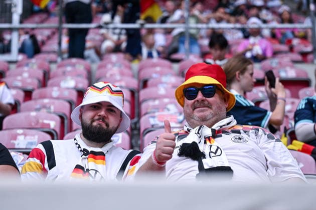 31.05.2026, Fussball Freundschafts-Länderspiele 3.Spieltag, Deutschland - Finnland, in der Mewa-Arena Mainz, Fans Nationalmannschaft,