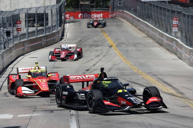 Mick Schumacher (GER) Honda 47 im Rennen, GP Detroit, Michigan, USA, 31.05.2026, IndyCar, Indy Car, IRL, USA Serie, US Motorsport