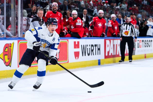 260531 Mikael Granlund of Finland during the 2026 IIHF Ice hockey, Eishockey World Championship, WM, Weltmeisterschaft final between Switzerland and Finland on May 31, 2026 in Zürich. Photo: Jesper Zerman BILDBYRAN kod JZ JZ0742 ishockey ice hockey ishockey-vm 2026 vm 2026 iihf world championship final switzerland schweiz finland bbeng Copyright: JESPERxZERMAN BB260531JZ167