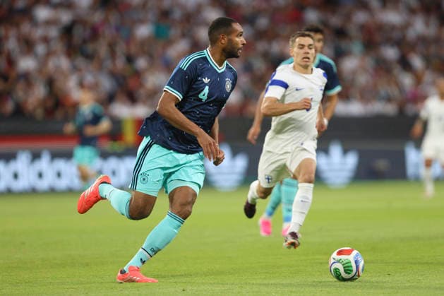 Jonathan Tah (Deutschland) controls the ball during the International Friendly, Länderspiel, Nationalmannschaft match between Germany and Finland at MEWA Arena on May 31, 2026 in Mainz, Germany. (Photo by Oliver Kaelke DeFodi Images) -
