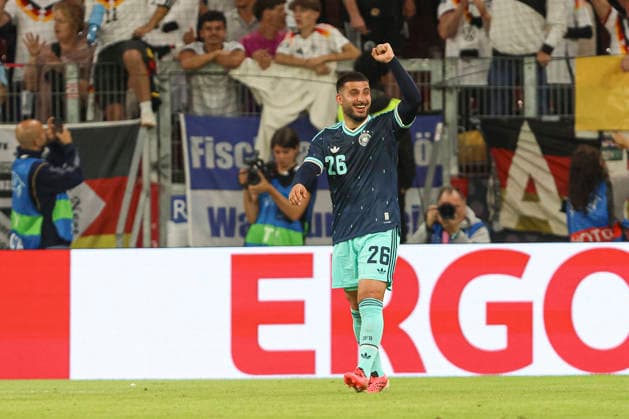 Deniz Undav (Deutschland) celebrates after scoring his team s first goal during the International Friendly, Länderspiel, Nationalmannschaft match between Germany and Finland at MEWA Arena on May 31, 2026 in Mainz, Germany. (Photo by Oliver Kaelke DeFodi Images) -