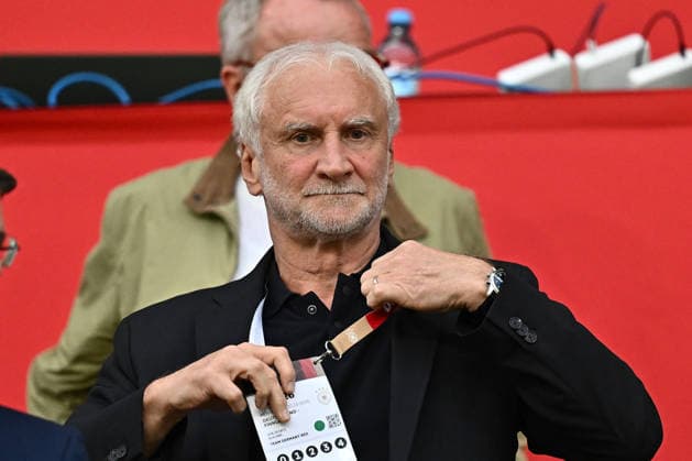 31.05.2026, xfux, Fussball Länderspiel, Deutschland - Finnland v.l. Sportdirektor Rudi Voeller Völler (DFB) (DFL DFB REGULATIONS PROHIBIT ANY USE OF PHOTOGRAPHS as IMAGE SEQUENCES and or QUASI-VIDEO) Mainz