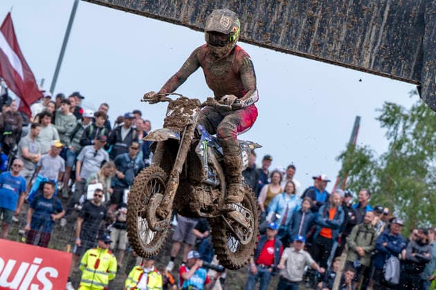 MXGP of Teutschenthal 2026 Teutschenthal, Deutschland 31. Mai 2026 Im Bild:Reisulis Janis Martins Yamaha LAT LAMSF Monster Energy Yamaha Factory MX2 Teutschenthal Motocross Strecke Talkessel Sachsen-Anhalt Deutschland