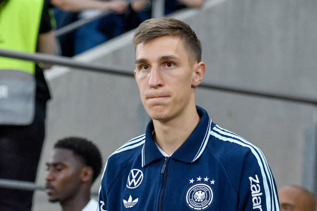 Nico Schlotterbeck (Germany 15) Portrait, halbportrait, Bild, einzel, Einzelaufnahme, picture, single, solo, alleine, 31.05.2026 ¢ Fussball ¢ WM-Test ¢ Deutschland vs Finnland, MEWA Arena, Mainz, Rheinland-Pfalz Germany *** Nico Schlotterbeck Germany 15 Portrait, half portrait, image, single, single shot, picture, single, solo, alone, 31 05 2026 ¢ Soccer ¢ World Cup Test ¢ Germany vs Finland, MEWA Arena, Mainz, Rhineland Palatinate Germany Copyright: xpepphotox xSaschaxWeizx pep00321, pep_20260531_hm_0650