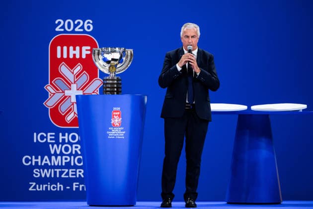 260531 IIHF President Luc Tardif after the 2026 IIHF Ice hockey, Eishockey World Championship, WM, Weltmeisterschaft final between Switzerland and Finland on May 31, 2026 in Zürich. Photo: Jesper Zerman BILDBYRAN kod JZ JZ0742 ishockey ice hockey ishockey-vm 2026 vm 2026 iihf world championship final switzerland schweiz finland bbeng *** 260531 IIHF President Luc Tardif after the 2026 IIHF Ice Hockey World Championship final between Switzerland and Finland on May 31, 2026 in Zürich Photo Jesper Zerman BILDBYRAN kod JZ JZ0742 ishockey ice hockey ishockey vm 2026 vm 2026 iihf world championship final switzerland schweiz finland bbeng  Copyright: JESPERxZERMAN BB260531JZ218