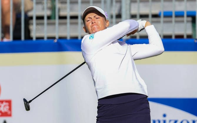 LPGA, Golf Damen 2026: ShopRite LPGA Classic Powered By Wakefern MAY 31 May 31, 2026: Jessica Porvasnik of United States of America tees off from the first tee to begin her final round at the ShopRite LPGA Classic Powered by Wakefern in Galloway, NJ. Mike Langish CSM (Credit Image: Ã‚Â Mike Langish Cal Media) (Credit Image: Â Mike Langish Cal Sport Media) Galloway New Jersey United States of America EDITORIAL USE ONLY Copyright: xx ZUMA-20260531_zma_c04_151.jpg MikexLangishx csmphotothree492384