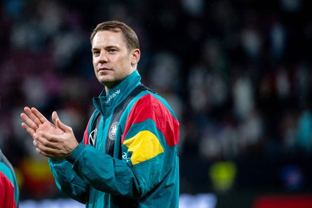 GER, Deutschland vs Finnland, Länderspiel, WM Vorbereitung 2026 31.05.2026, Mewa Arena, Mainz, GER, Deutschland vs Finnland, Länderspiel, WM Vorbereitung 2026, im Bild Manuel Neuer (Deutschland, 01) bedankt sich bei den Fans und jubelt über den Sieg, *** GER, Germany vs Finland, international match, World Cup preparation 2026 31 05 2026, Mewa Arena, Mainz, GER, Germany vs Finland, international match, World Cup preparation 2026, in the picture Manuel Neuer Germany, 01 thanks the fans and cheers about the victory, nordphotoxGmbHx xMemmler nph00005