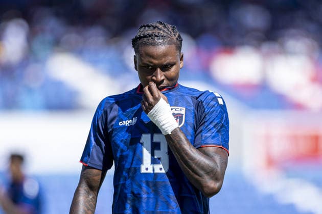 Sidny Lopes Cabral gestures during the International Friendly, Länderspiel, Nationalmannschaft match between Cape Verde vs Serbia at Estádio do Restelo on May 31st,2026 (Photo by Joao Bravo Sports Press Photo)  Copyright: xJoaoxBravo SportsxPressxPhotox Sportspressphoto_SPR158332