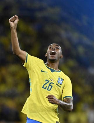 RIO DE JANEIRO, BRAZIL - MAY 31: Rayan of Brazil celebrates after scoring the team s third goal during the International Friendly, Länderspiel, Nationalmannschaft match between Brazil and Panama at Maracana Stadium on May 31, 2026 in Rio de Janeiro, Brazil (Photo by Andre Ricardo Sports Press Photo SPP)  Copyright: xSportsxPressxPhotox Sportspressphoto_SPR158571