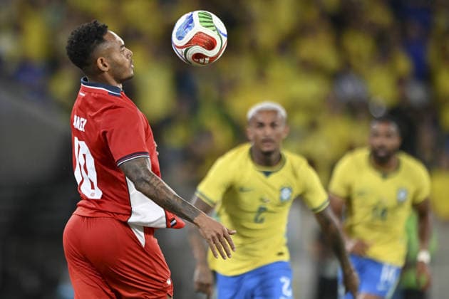RIO DE JANEIRO, BRAZIL - MAY 31: Ismael Diaz of Panama controls the ball during the International Friendly, Länderspiel, Nationalmannschaft match between Brazil and Panama at Maracana Stadium on May 31, 2026 in Rio de Janeiro, Brazil (Photo by Nayra Halm Sports Press Photo SPP)  Copyright: xSportsxPressxPhotox Sportspressphoto_SPR158583