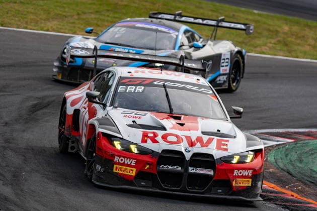 GT World Challenge Europe By AWS - Monza 2026 - Race Augusto Farfus, Jake Dennis, and Raffaele Marciello drive the ( 98) BMW M4 GT3 EVO of team Rowe Racing during the third round of the GT World Challenge Europe by AWS at Autodromo Nazionale Monza in Monza, Italy, on May 31, 2026. Monza Italy Italy  Copyright: xLucaxRossinix originalFilename:rossini-gtworldc260531_npD8D.jpg