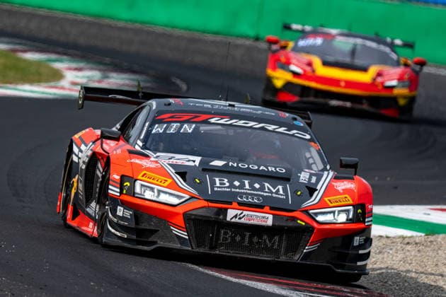 GT World Challenge Europe By AWS - Monza 2026 - Race Christopher Haase, Simon Reicher, and Markus Winkelhock drive the 84 Audi R8 LMS GT3 EVO II of team Eastalent Racing during the third round of the GT World Challenge Europe by AWS at Autodromo Nazionale Monza in Monza, Italy, on May 31, 2026. Monza Italy Italy  Copyright: xLucaxRossinix originalFilename:rossini-gtworldc260531_npzlz.jpg