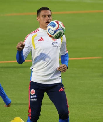 Colombia national team, Nationalteam Training Ahead Of The 2026 World Cup Juan Portilla, a player for the Colombian national team, trains in Bogota, Colombia, on May 31, 2026, ahead of the 2026 World Cup. Bogota Colombia  Copyright: xDanielxGarzonxHerazox originalFilename:garzonherazo-colombia260531_np5T5.jpg