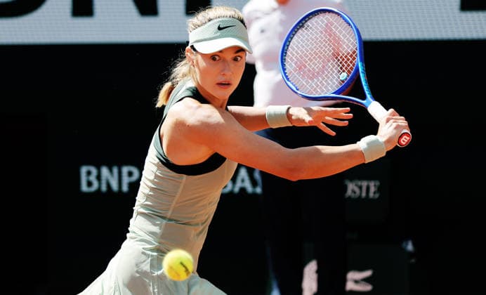 TENNIS - French Open 2026 PARIS,FRANCE,01.JUN.26 - TENNIS - WTA, Tennis Damen Tour, French Open, Roland Garros, Grand Slam. Image shows Anna Kalinskaya (RUS).  GEPAxpictures xMatthiasxHauer