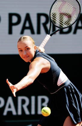 TENNIS - French Open 2026 PARIS,FRANCE,01.JUN.26 - TENNIS - WTA, Tennis Damen Tour, French Open, Roland Garros, Grand Slam. Image shows Anastasia Potapova (AUT).  GEPAxpictures xMatthiasxHauer