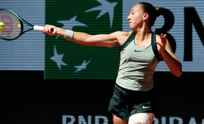 TENNIS - French Open 2026 PARIS,FRANCE,01.JUN.26 - TENNIS - WTA, Tennis Damen Tour, French Open, Roland Garros, Grand Slam. Image shows Diane Parry (FRA).  GEPAxpictures xMatthiasxHauer