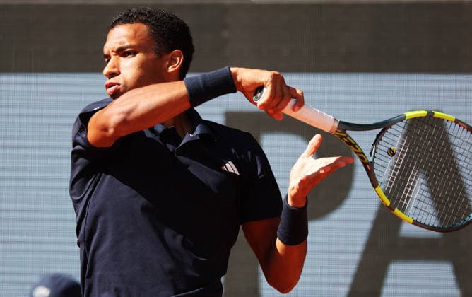 TENNIS - French Open 2026 PARIS,FRANCE,01.JUN.26 - TENNIS - ATP, Tennis Herren World Tour, French Open, Roland Garros, Grand Slam. Image shows Felix Auger-Aliassime (CAN).  GEPAxpictures xMatthiasxHauer