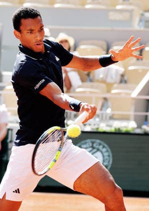 TENNIS - French Open 2026 PARIS,FRANCE,01.JUN.26 - TENNIS - ATP, Tennis Herren World Tour, French Open, Roland Garros, Grand Slam. Image shows Felix Auger-Aliassime (CAN).  GEPAxpictures xMatthiasxHauer