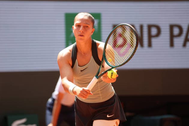 Roland Garros 2026 - Parry vs Chwalinska Diane Parry during the French Tennis Open of Roland Garros in Paris, France on June 1st 2026.  Copyright: xFabricexChasseryx