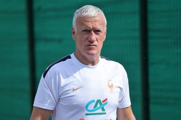 Entraînement de l’Equipe de France de Football PHOTOPQR LE PARISIEN Olivier Arandel (Staff) ; Clairefontaine ; 01 06 2026 ; Clairefontaine, France Lundi 1er juin 2026 Sports Football Équipe de France Préparation de la Coupe du Monde Fifa 2026 Entraînement ouvert au public de l’Equipe de France de Football Didier Deschamps, sélectionneur de l Equipe de France LP Olivier Arandel Clairefonatine, France, June 1st 2026. France national team, Nationalteam training session