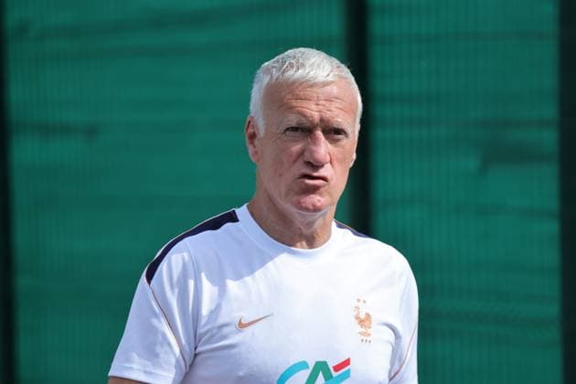 Entraînement de l’Equipe de France de Football PHOTOPQR LE PARISIEN Olivier Arandel (Staff) ; Clairefontaine ; 01 06 2026 ; Clairefontaine, France Lundi 1er juin 2026 Sports Football Équipe de France Préparation de la Coupe du Monde Fifa 2026 Entraînement ouvert au public de l’Equipe de France de Football Didier Deschamps, sélectionneur de l Equipe de France LP Olivier Arandel Clairefonatine, France, June 1st 2026. France national team, Nationalteam training session