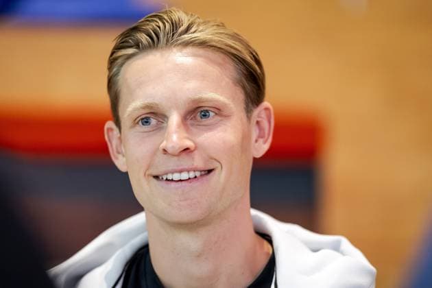 ZEIST - Frenkie de Jong of the Dutch national team, Nationalteam during a media moment at the KNVB Campus. ROBIN VAN LONKHUIJSEN ANP xVIxANPxSportx xxANPxIVx 559846686 originalFilename: 559846686.jpg