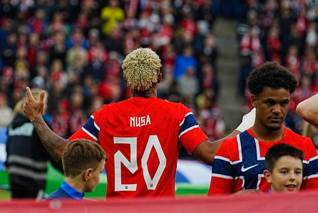Private international football match Norway Sweden Oslo 20260601 Norways Antonio Nusa for the mens private international football match between Norway and Sweden at Ullevaal Stadium Photo Terje Pedersen NTB Oslo Norway EDITORIAL USE ONLY RESTRICTED USE FOR BETTING COMPANIES  Copyright: xTerjexPedersenx xNTBx