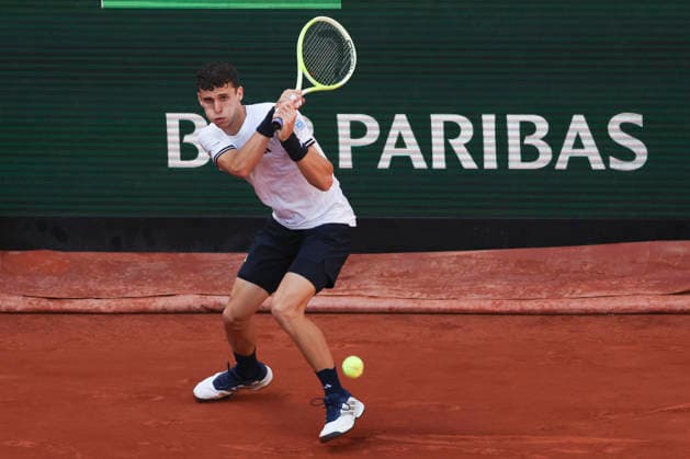 TENNIS : Roland Garros 2026 - 01 06 2026 Juan Manuel Cerundolo (ARG) Vs Matteo Berrettini (ITA) ParisFrance  Copyright: xMichaelxBaucherx