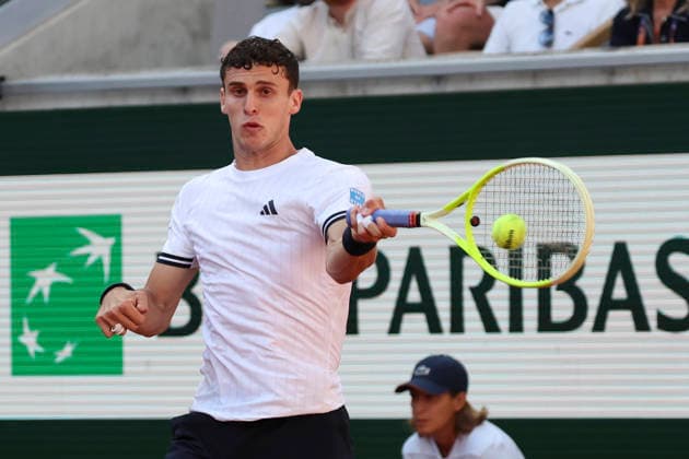 TENNIS : Roland Garros 2026 - 01 06 2026 Juan Manuel Cerundolo (ARG) Vs Matteo Berrettini (ITA) ParisFrance  Copyright: xMichaelxBaucherx