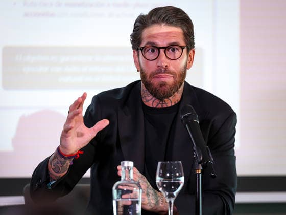 ESP: press conference, PK, Pressekonferenz Sergio Ramos Sergio Ramos, ex player former footballer and businessman, speaks the press to explain the status of the purchase of Sevilla FC by the shareholders at Eurostars Torre Sevilla Hotel in Sevilla on June 1st, 2026 in Spain; Seville Spain Futbol Copyright: xRafaelxRomanx xAgenciaxLOFx
