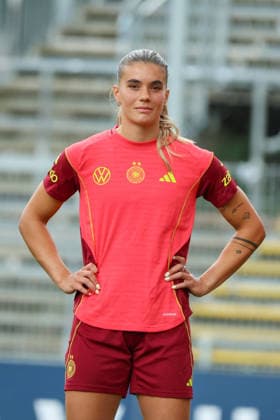 Köln, Deutschland: 01.06. 2026 - Training der DFB Frauen - Vorbereitung Länderspiel Deutschland vs. Norwegen für WM Qualifikation 2027 Im Bild: Selina Cerci (Deutschland) Copyright: HMBxMedia MadeleinexFantini