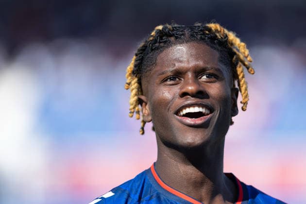 May 31, 2026, Lisbon, Lisbon, Portugal: Cape Verde and Akron Togliatti forward GILSON BENCHIMOL (9) celebrating after scoring a goal during the game for the International Friendly, Länderspiel, Nationalmannschaft game between Cape Verde vs Serbia at Estadio do Restelo Lisbon Portugal - ZUMAs359 20260531_zsp_s359_103 Copyright: xAlexandrexdexSousax